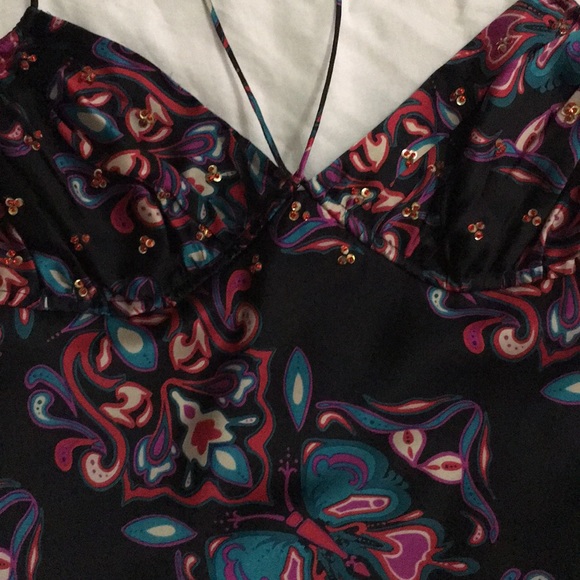 Laundry by Shelli Segal Butterfly Vintage Tank - Picture 1 of 9